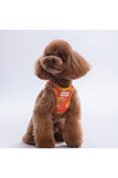 Pawstar Poodle Air-Mesh Chest Harness Cat Dog Chest Harness