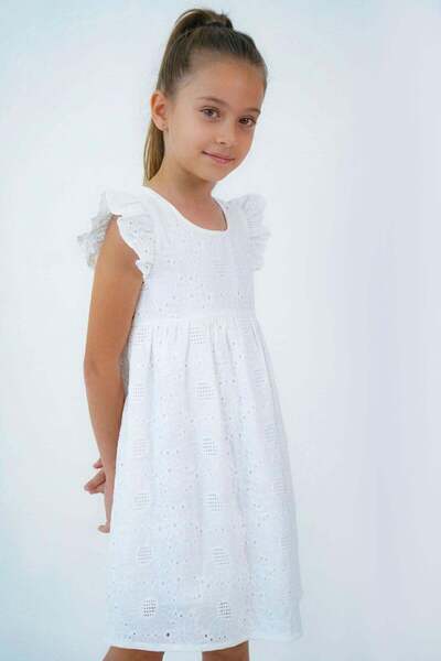 Breeze Rochii - Crem - tiv cu volane