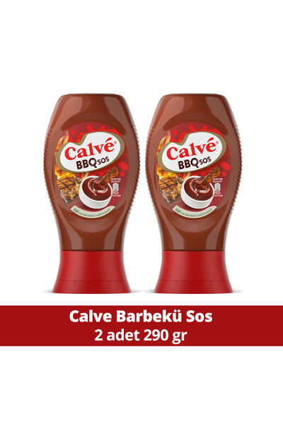 Calve Barbekü Sos 290 Gr x 2 Adet