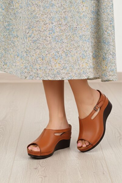 N Napa Shoe Ορθοπεδικές άνετες παντόφλες με ρυθμιζόμενο τακούνι με ανοιχτή μύ...