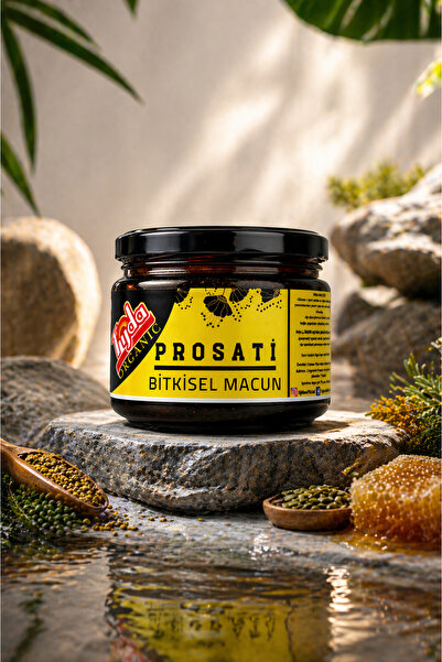 TİJDA PROSATİ-Acı Baklalı(TİRMİS)Kerevizli,Kişniş,Kabak Çek.Yağı Bitkisel Destek Macunu 350 gr