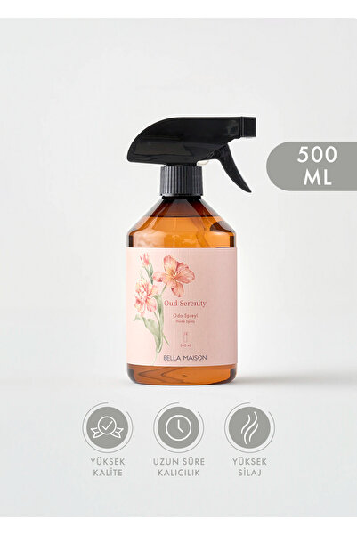 Bella Maison Oud Serenity Oda Spreyi Amber (500 ml)