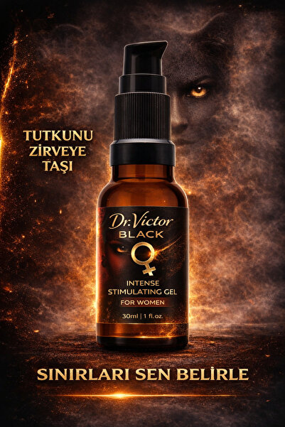 DR VİCTOR BLACK Erkek uzun deneyim sprey ve kadın Zevk arttırıcı jel 2 li set