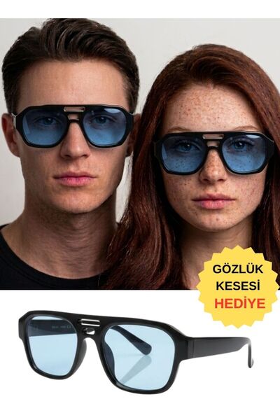 WATCHOFROYAL Royal Eyewear Re1988 Black Blue Sunglasses