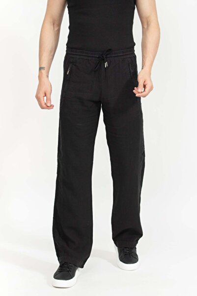 Karl Lagerfeld Erkek Chino Pantolon Siyah