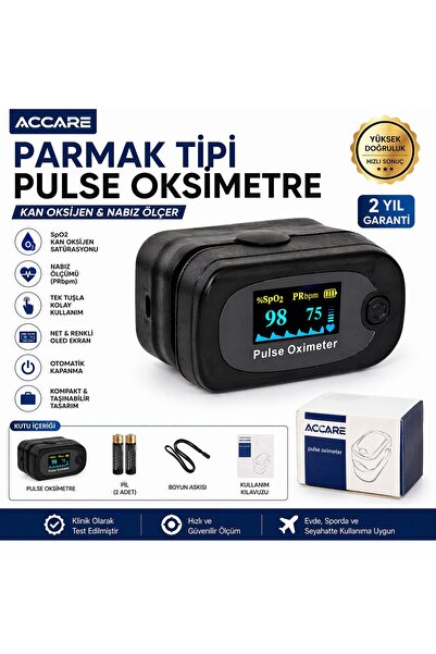 ACCARE Pulse Oksimetre Parmak Tipi