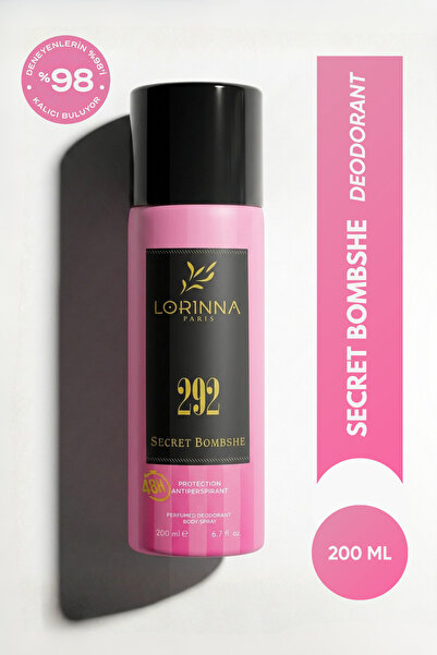 Lorinna Paris Secret Bombshe 200 ml Perfumed Deodorant
