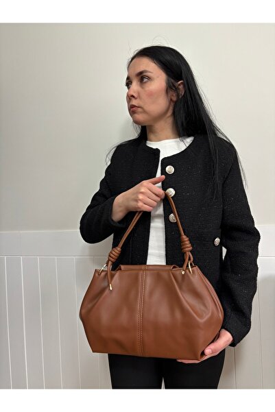 lalettobags Γυναικεία τσάντα ώμου από συνθετικό δέρμα Nilüfer Model λεπτομέρε...