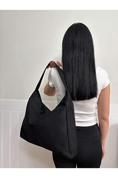 lalettobags Kadın Fulya Model Salaş Süet Omuz Çantası