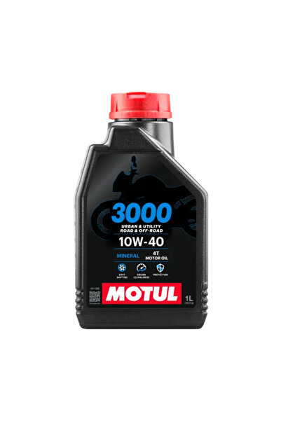 Motul 3000 10w40 4t Mineral Motosiklet Motor Yağı