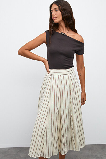urban focus Asimetrik Yaka T-Shirt