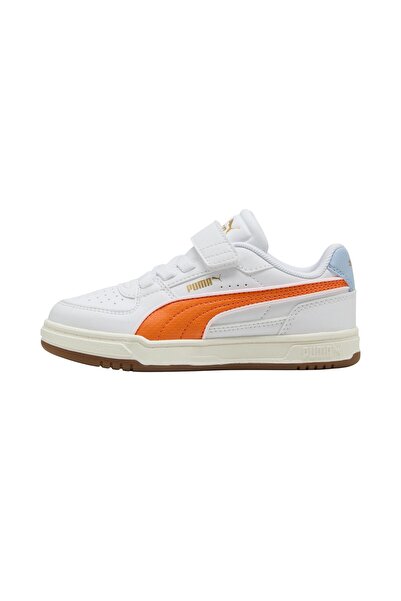 Puma 406897-02 Caven Iıı Retro Ac+ Ps &amp;Ccedil;ocuk Spor Ayakkabı Beyaz