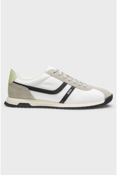 BOSS BEYAZ - GRİ ERKEK SNEAKER