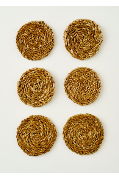 Bella Maison Σετ 6 τεμαχίων σουβέρ Rafe Natural (10 εκ.)