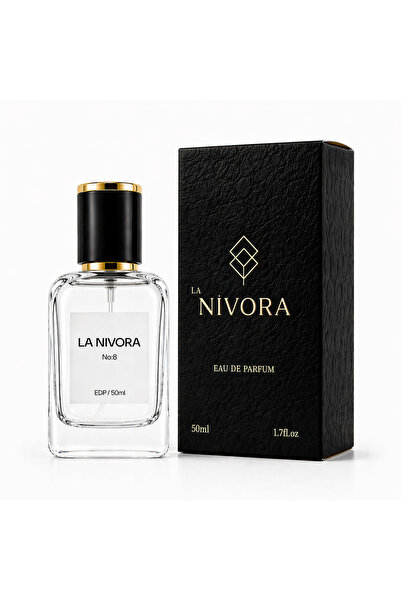 la nivora No:8 Kadın Parfümü EDP 50 ml - Meyvemsi ve Çiçeksi Koku