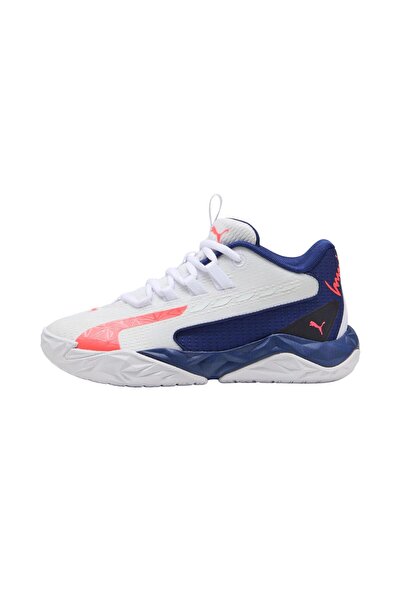 Puma Παπούτσια μπάσκετ Dagger 2 Jr Junior 31275104 Λευκά