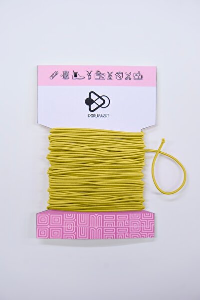 Dokumarkt Μαλακό λεπτό στρογγυλό λάστιχο 1,5 mm - Αξεσουάρ - Διακοσμητικό λάσ...