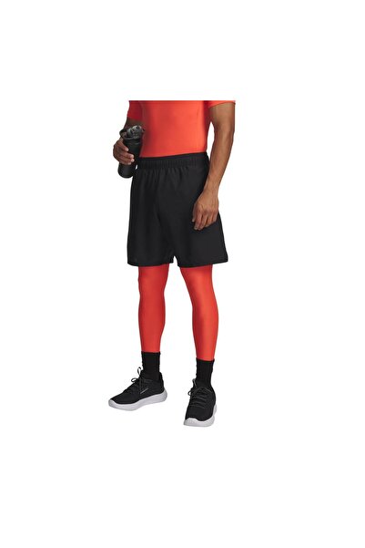 Under Armour A1383356-009 شورت رجالي قصير منسوج من Ua Tech وبنطلون كابري أسود