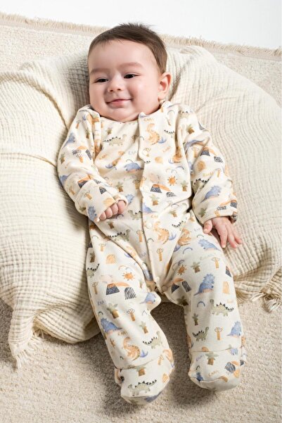 Baby Fou Jumpsuit with Gloves and Booties