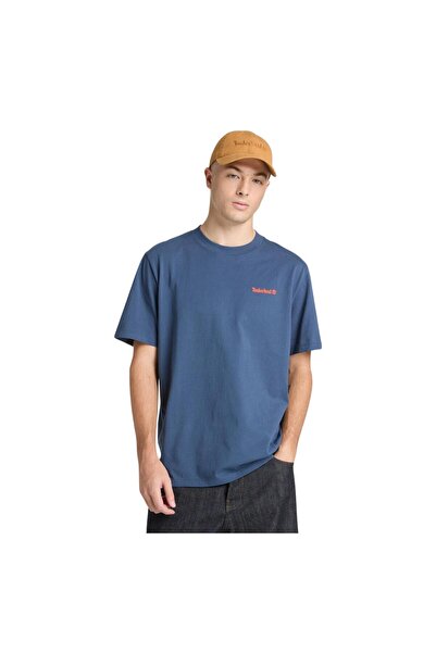 Timberland Μπλουζάκι με σχέδιο Magnet Back, Ανδρικό Μπλε Μπλουζάκι Tb0a5mnveyo1