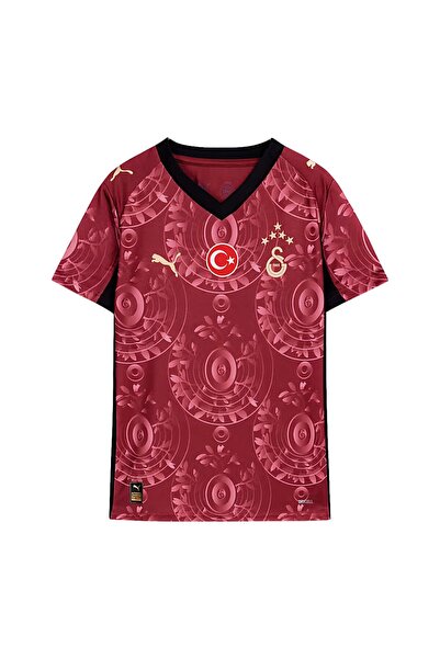 Puma 779820-03 Gsk Galatasaray 25-26 3 C&amp;uuml; &amp;Ccedil;ocuk Forma Bordo