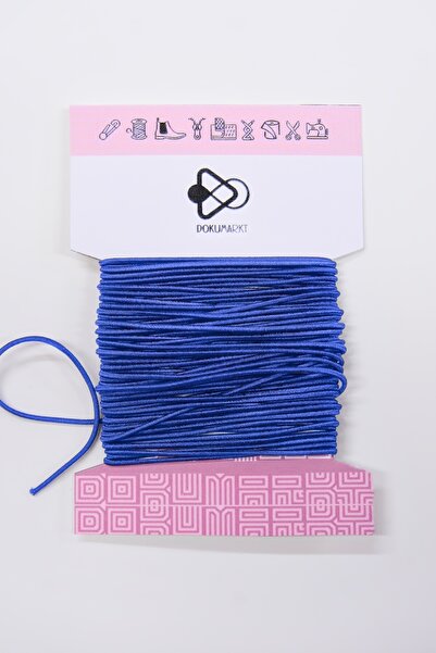 Dokumarkt Λεπτό στρογγυλό λάστιχο 1,5 mm - Λάστιχο κορδόνι - Λάστιχο αξεσουάρ...