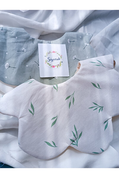 SİYO 2-Pack Baby Bibs, Linen Bibs, Baby Bibs, Muslin Bibs, Scallop Bibs