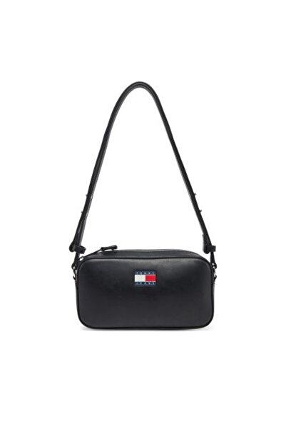 Tommy Hilfiger Γυναικεία μαύρη τσάντα χιαστί