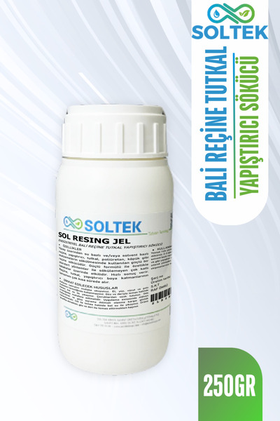 SOLTEK KİMYA SOL RESING JEL Endüstriyel Reçine & Yapışkan Sökücü | Bally, Sil...