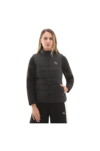 Puma 685229-01 Ess Padded Vest Γυναικείο Γιλέκο Μαύρο