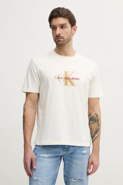 Calvin Klein Ανδρικό Κοντομάνικο Μπλουζάκι: Monologo Shift Tee M