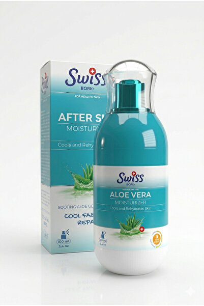 Bork Swiss Natural Aloe Vera After Sun Güneş Sonrası Nemlendirici Bakım Kremi...