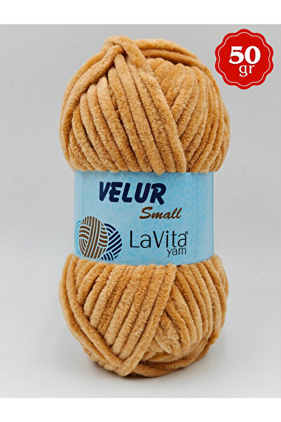 LaVita Yarn LaVita Velur Small Kadife El Örgü İpi %100 Polyester 50gr (1038 B...