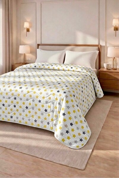 VENTİ VENTİSCA Βαμβακερό διπλό καπιτονέ κάλυμμα κρεβατιού πολλαπλών χρήσεων 2...