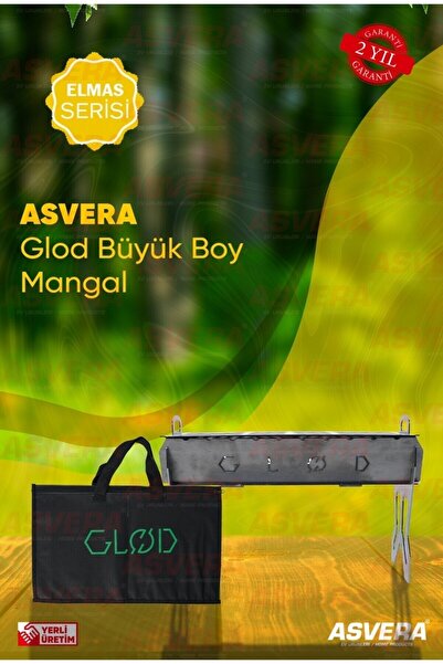ASVERA PORTATİF KATLANABİLİR TAŞINABİLİR 25X40 MANGAL