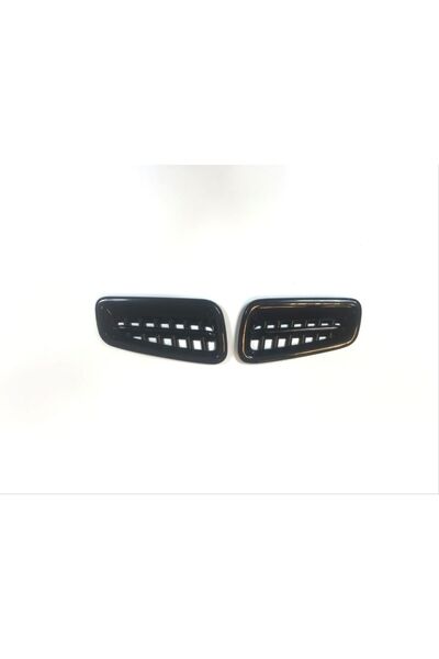 Honda AUTOGP συμβατό με Civic επένδυση επάνω αεραγωγού πιάνο μαύρο 2022+