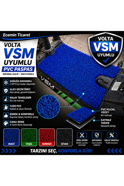 Volta vsm uyumlu PVC paspas