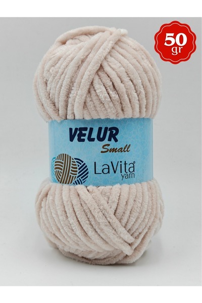 LaVita Yarn LaVita Velur Small Kadife El Örgü İpi %100 Polyester 50gr (1044 K...