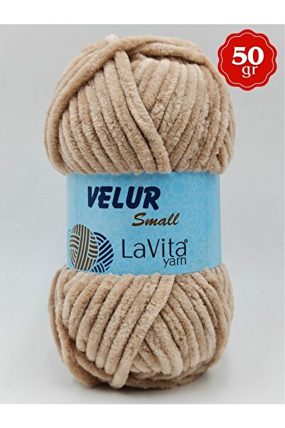 LaVita Yarn LaVita Velur Small Kadife El Örgü İpi %100 Polyester 50gr (7119 S...