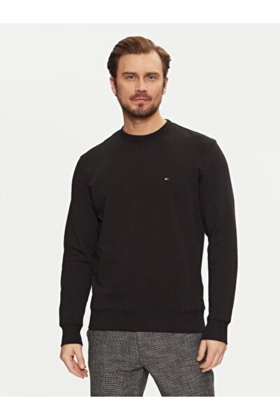 Tommy Hilfiger Ανδρικό Φούτερ MW0MW37237 Μαύρο