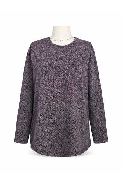 Nacar Moda Women's Lycra New Season Mother Peyne Blouse with Broken Glass Pat...