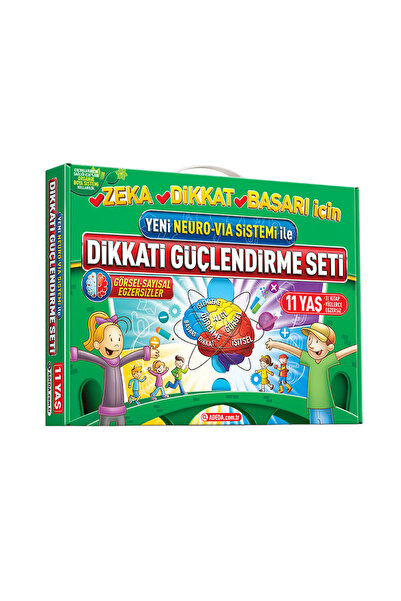 Adeda Yayınları Dikkati Güçlendirme Seti 11 Yaş