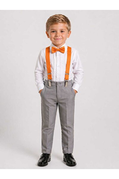 DAPWEAR'S KIDS Το αγορίστικο σετ γιλέκων και παλτό της Dapwear για εξωτερικές...