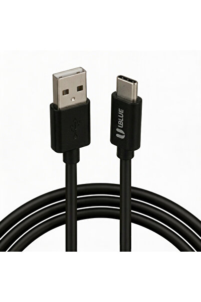 UBLUE كابل USB-A إلى USB-C، تيار أقصى 3 أمبير، بيانات USB 2.0، كابل شحن Type-...