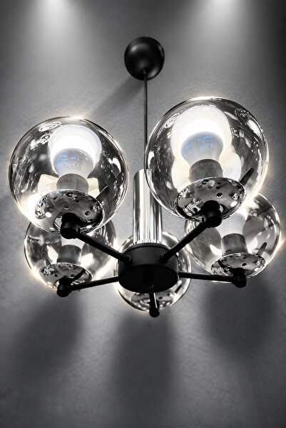 MINIMAL ETICARET VE BILGI TEKNOLOJILERI Globe Black & Silver Up Penta FÜME Ca...
