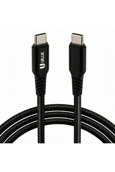 UBLUE Magnetic USB-C to USB-C Cable, 100W Max Fast Charging, Nylon Braided, 1...