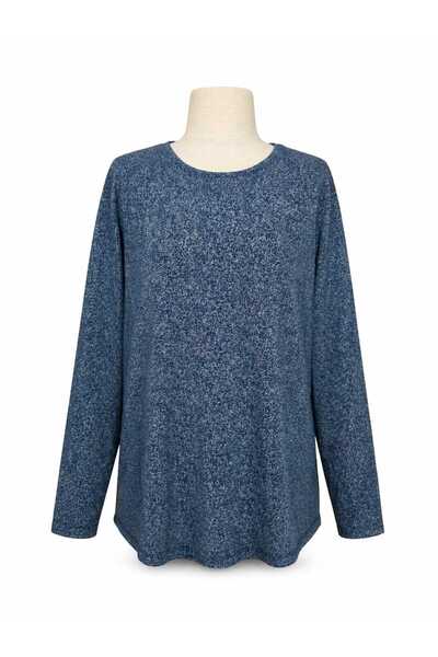 Nacar Moda Women's Lycra New Season Mother Peyne Blouse with Broken Glass Pat...