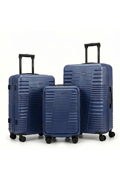 Flieger Luggage طقم حقائب سفر مكون من 3 أو 4 قطع، حقيبة سفر صلبة بعجلات، قفل،...