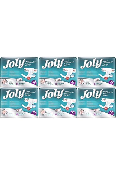 Joly Yetişkin Bezi Bel Bantlı XL - Ekstra Large - Extra Large 180 Adet