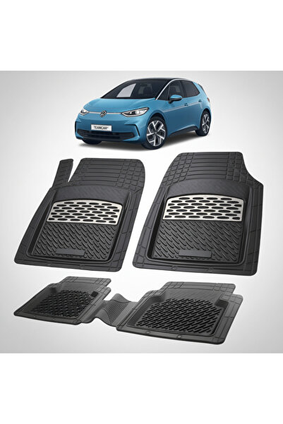 TEAMCAR Πατάκια αυτοκινήτου τύπου δίσκου συμβατά με Volkswagen ID.3 2019-2025...